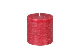 Žvakė, cilindrinė Atmosphera Olia, 25 h, Raudona