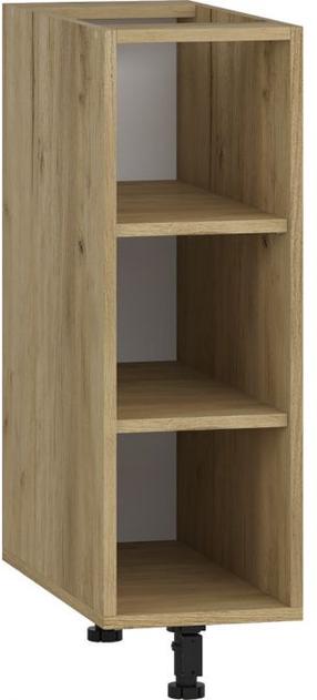 Apatinė virtuvinė spintelė Vento D-25/82, ąžuolo, 52 cm x 25 cm x 82 cm