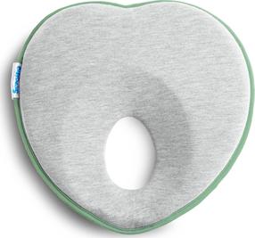 Kūdikių pagalvė Sensillo, žalia/pilka