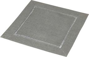 Servetėlė kvadratinė 8o8, pilka, 30 x 30 cm