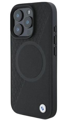 Telefono dėklas BMW, Apple iPhone 16 Pro, juoda