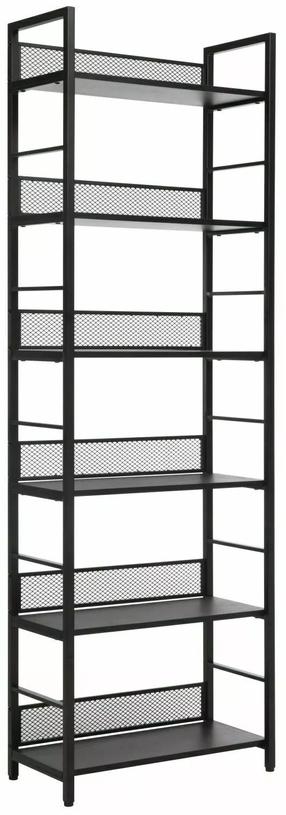 Pastatoma lentyna Rawr R6, juoda, 60 cm x 28 cm x 187 cm