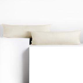 Pagalvės užvalkalas Restilo Amber, smėlio, 40 cm x 145 cm, 2 vnt.