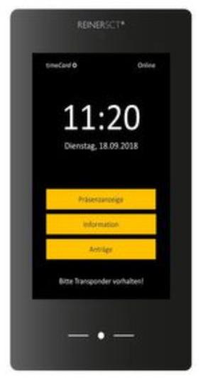 Laiko kortelės terminalas ReinerSCT timeCard Terminal 3 2716052-001