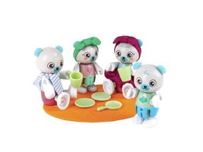 Figūrėlių rinkinys Hape Polar Bear Family E3529 Įvairių spalvų