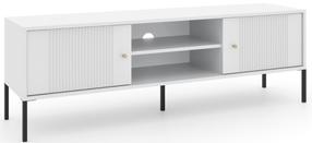 Televizoriaus spintelė Iseo IS01, baltas, 39 cm x 154.5 cm x 50.5 cm