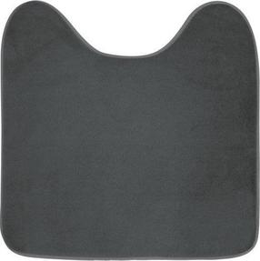 Tualeto kilimėlis Douceur Vitamine, tamsiai pilka, 45 cm x 45 cm