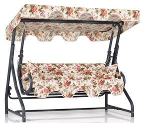 Lauko sūpynės Kalune Design Ruta 3, įvairių spalvų, 110 cm x 200 cm x 165 cm