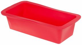 Silikoninė kepimo forma, raudona, 26 cm x 7 cm