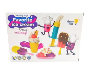 Modelino rinkinys su įrankiais Genio Kids Ice Cream LT00-TA2004