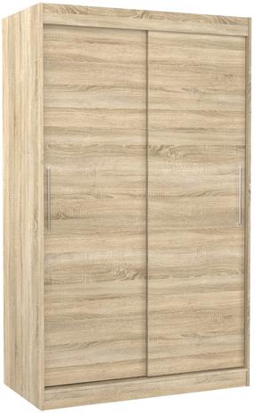 Spinta ADRK Collin, šviesiai ruda, 58 cm x 120 cm x 200 cm