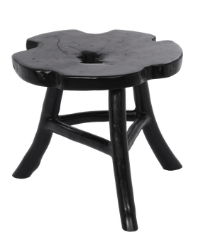 Kavos staliukas Miloo, juoda, 50 cm x 50 cm x 45 cm