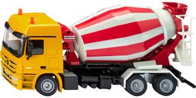 Žaislinis betonvežis Siku, 1:50, raudona/geltona