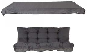 Lauko baldų pagalvė Patio Hawaii H024-07PB, pilka, 140 x 100 cm