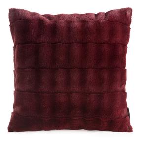 Dekoratyvinės pagalvėlės užvalkalas Rabid 05, bordo, 45 cm x 45 cm