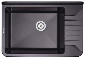 Virtuvinė plautuvė Deante Garden ZYT_211A, polistirenas, 50.5 cm x 35 cm x 25.2 cm, grafito