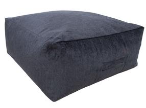 Pufas Home4you Mitsu-Mitsu P0066311, tamsiai pilka, 80 cm x 80 cm x 30 cm