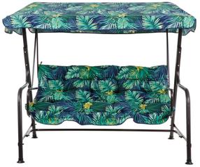 Lauko sūpynės Patio Hawaii, žalios/pilkos, 176 cm x 113 cm x 155 cm