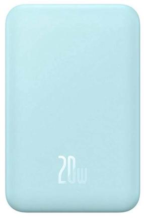 Nešiojamas įkroviklis (Power bank) Baseus Mini, 5000 mAh, 20 W, žydra