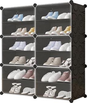 Batų spintelė Leobert, ruda, 85 cm x 31 cm x 96 cm