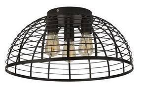 Šviestuvas lubų Searchlight Vision Cage 85981-3BK, E27, 3 x 60 W