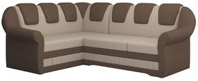 Kampinė sofa Lord II Jasmine 22, Soft 15, ruda/smėlio, kairinė, 190 x 243 cm x 105 cm