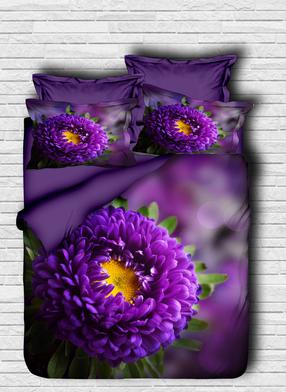 Patalynės užvalkalų komplektas Mijolnir 178PRL1135, geltonas/žalias/violetinis, 160 x 220 cm