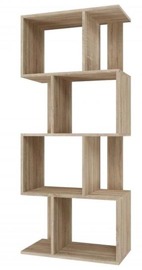 Pastatoma lentyna Fiesta 4P, ąžuolo/šviesiai ruda, 30 cm x 59.5 cm x 140 cm