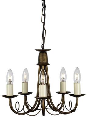 Sietynas kabinamas Elstead Lighting Minster, E14, 5 x 60 W