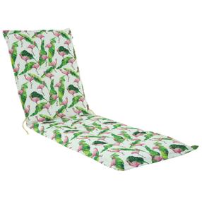 Lauko baldų čiužinys Patio Malezja Liege G037-03LB, balta/žalia, 190 x 60 cm