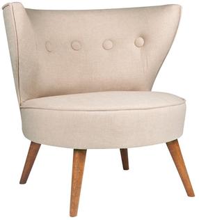 Kėdė Hanah Home Riverhead 558ZEN1111, kreminė, 74 cm x 80 cm x 76 cm