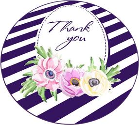 Vonios grindų kilimėlis Foutastic Thank You 359CHL4441, baltas/rožinis/violetinis, 120 cm x 120 cm, Ø 120 cm