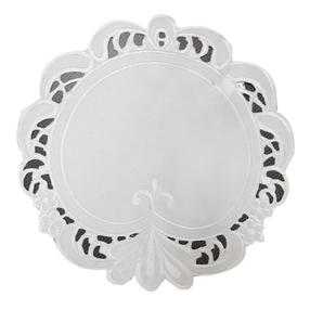 Servetėlė apvali OH-150-A, balta, 130 x 130 cm