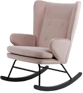 Supamasis krėslas Kayoom Melorie 125, šviesiai rožinė, 65 cm x 86 cm x 95 cm