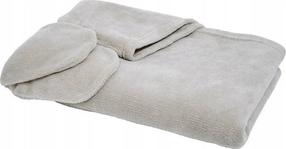 Pledas, su rankovėmis ir gobtuvu TODAY Essential, šviesiai pilka, 115 cm x 165 cm