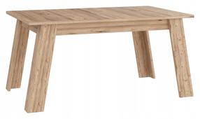 Valgomojo stalas išskleidžiamas Forte Cartago, ąžuolo, 160 - 200 cm x 90 cm x 76 cm