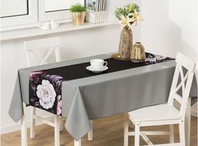 Stalo takelis stačiakampė Splendid Lucia, juoda, 40 x 140 cm