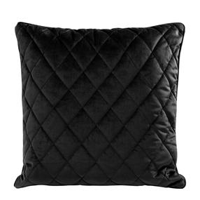 Dekoratyvinės pagalvėlės užvalkalas JYP-06, juoda, 45 cm x 45 cm