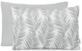 Pagalvės užvalkalas Restilo Tropical Bonaire, pilka, 50 cm x 70 cm, 2 vnt.