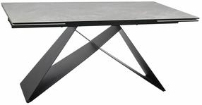 Valgomojo stalas išskleidžiamas Westin Diamond, kreminė, 160 - 240 cm x 90 cm x 77 cm