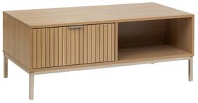 Kavos staliukas 5five Simply Smart Tasso, rusva, 100 cm x 50 cm x 40 cm