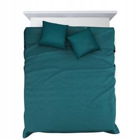 Lovatiesės komplektas D91, tamsi turkio, 200 cm x 220 cm