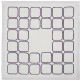 Servetėlė kvadratinė Ambition Greece, pilka, 30 x 30 cm