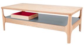 Konsolinis staliukas Kayoom Addison I, pilka/šviesiai ruda, 120 cm x 60 cm x 40 cm