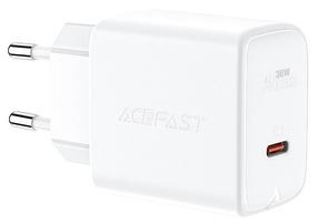 Telefono įkroviklis AceFast A21 USB-C QC3.0, USB-C, balta, 30 W