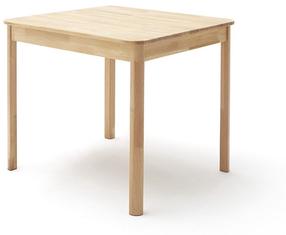 Valgomojo stalas MC Akcent Oskar, rudas, 80 cm x 80 cm x 76 cm