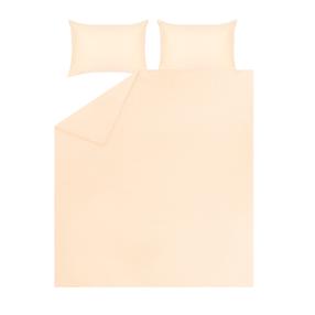 Patalynės užvalkalų komplektas Domoletti Striped Beige, smėlio, 200 x 220 cm