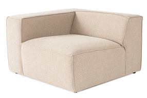 Modulinė sofa Atelier Del Sofa Lora, persikinė, 108 x 83 cm x 65 cm