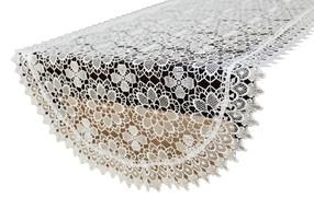 Stalo takelis ovalas Mariall G10-02, kreminė, 60 x 120 cm