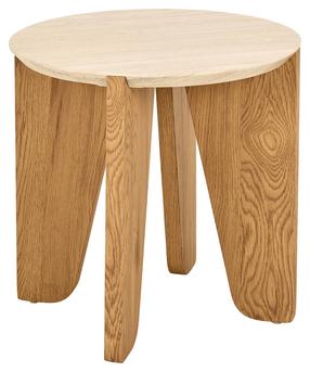 Staliukas Dockland, rusva, 50 cm x 50 cm x 50 cm